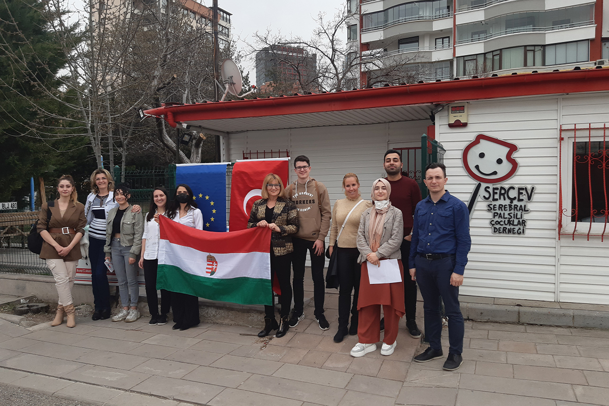 Macaristan Ekibinden Anadolu Gençlik Federasyonu’na Teknik Ziyaret: Serebral Palsili Çocuklar Derneği (SERÇEV)
