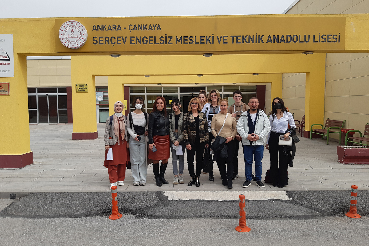 Macaristan Ekibinden Anadolu Gençlik Federasyonu’na Teknik Ziyaret: SERÇEV Engelsiz Mesleki Teknik Anadolu Lisesi